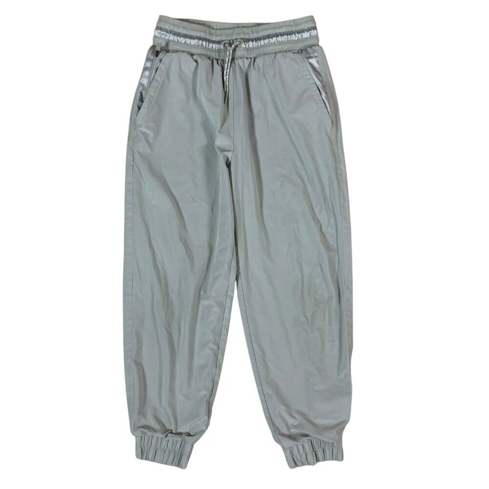Athleta Girl Gray Chase The Chill Jogger Pants Comfy Stretchy‎ Pockets L 12